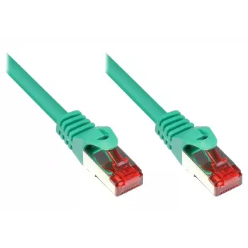 Tinklo kabelis Alcasa 40m Cat6 S/FTP Žalias