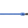 Tinklo kabelis Alcasa 8080-075B mėlynas 7,5 m Cat8.1 S/FTP