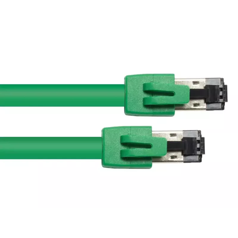 Tinklo kabelis Alcasa 8080-150G Žalia 15m Cat8.1 S/FTP