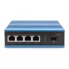 Digitus DN-651131 4 prievadų Fast Ethernet PoE pramoninis nevaldomas jungiklis su 1 SFP kylančiąja jungtimi