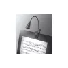 LED muzikinis šviestuvas König & Meyer 12241 juodas, baterijomis maitinamas