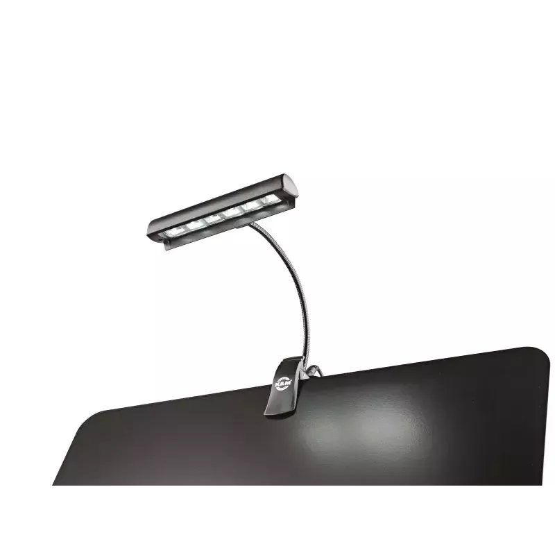 Šviestuvas natoms König & Meyer 12248-000-55 LED baterija tinklas juodas