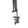 Boom stovas König & Meyer 23840-300-55 Steel Black 46-96 cm