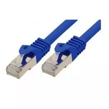 Tinklo kabelis ShiverPeaks BASIC‑S Cat7 S/FTP (S‑STP) mėlynas, 5 m, RJ‑45 auksuoti kontaktai