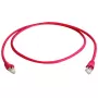 Tinklo jungiamasis kabelis Telegaertner MP8 FS 500 LSZH Cat6a 0,25 m Raudonas SF/UTP (S-FTP) RJ45–RJ45