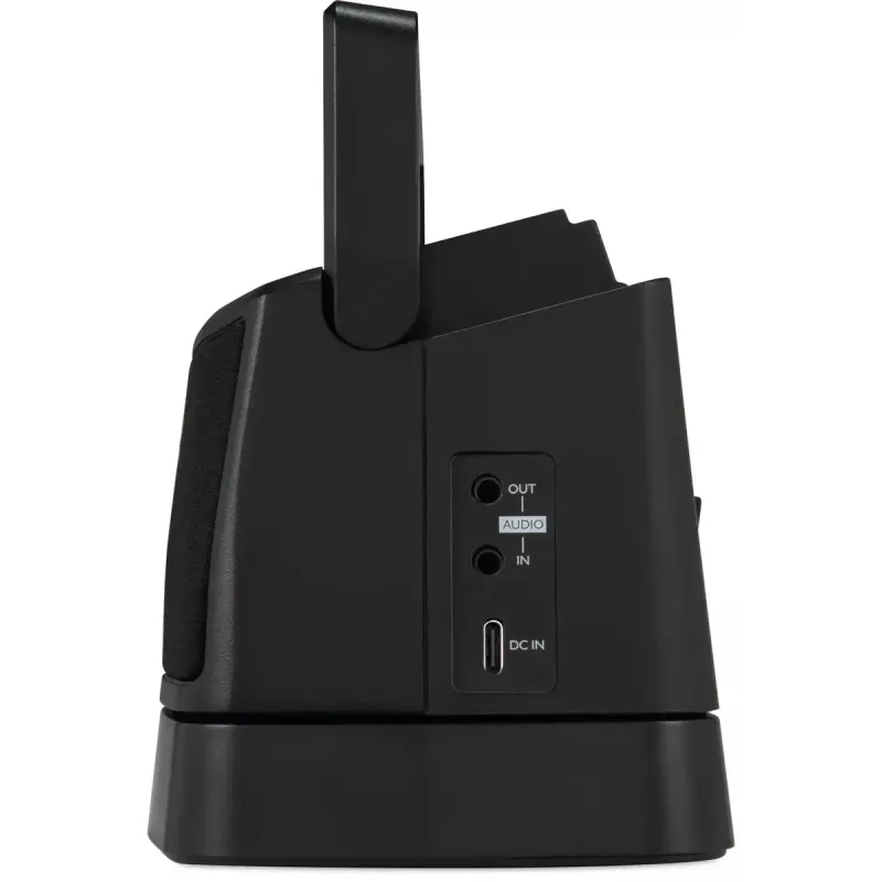 Nešiojamas stereofoninis garsiakalbis TECHNISAT ISIBOX 1 – 4 W RMS, laidinis ir belaidis, įmontuota baterija, USB-C, juodas