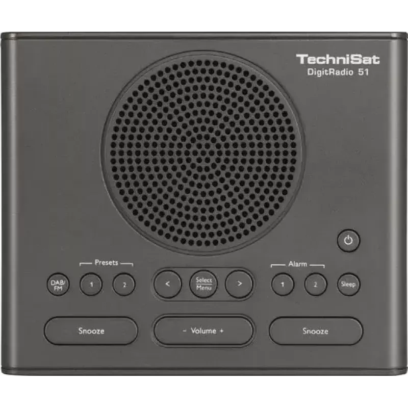 TechniSat DigitRadio 51 laikrodinis radijo imtuvas DAB/FM