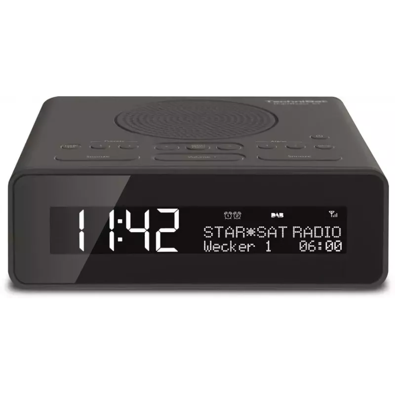 TechniSat DigitRadio 51 laikrodinis radijo imtuvas DAB/FM