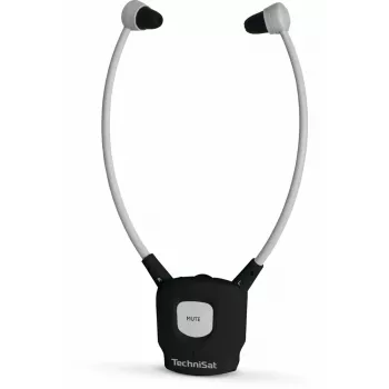 Ausinės TechniSat StereoMan ISI 3 (juodos, į ausį, su laidu ir Bluetooth)