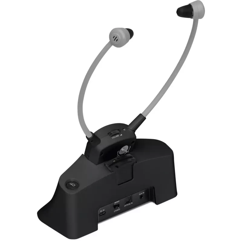 Ausinės TechniSat StereoMan ISI 3 (juodos, į ausį, su laidu ir Bluetooth)