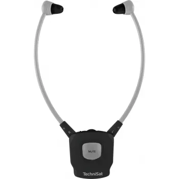 Ausinės TechniSat StereoMan ISI 3 (juodos, į ausį, su laidu ir Bluetooth)