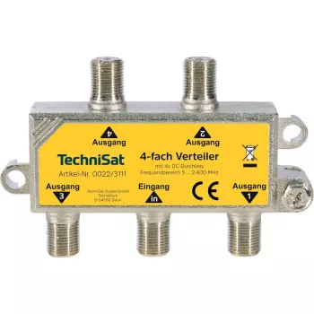 Signalo skirstytuvas TechniSat 0022/3111 75 Ω 5 - 2400 MHz