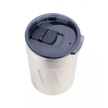 Terminis puodelis espreso TROIKA ESPRESSO DOPPIO 160 ml sidabrinis nerūdijantis plienas