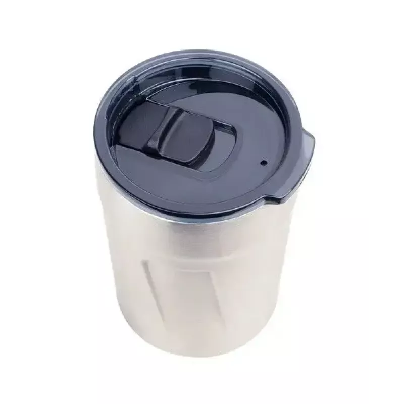 Terminis puodelis espreso TROIKA ESPRESSO DOPPIO 160 ml sidabrinis nerūdijantis plienas