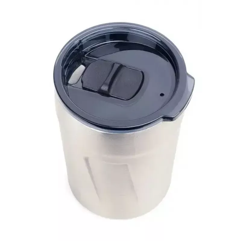 Terminis puodelis espreso TROIKA ESPRESSO DOPPIO 160 ml sidabrinis nerūdijantis plienas