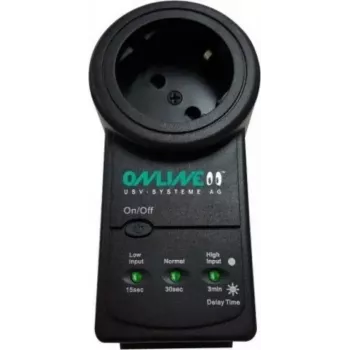 Įtampos monitorius ONLINE USV-Systeme ONLSW230 — 230 V 50 Hz tinklo įtampos stebėjimo įrenginys