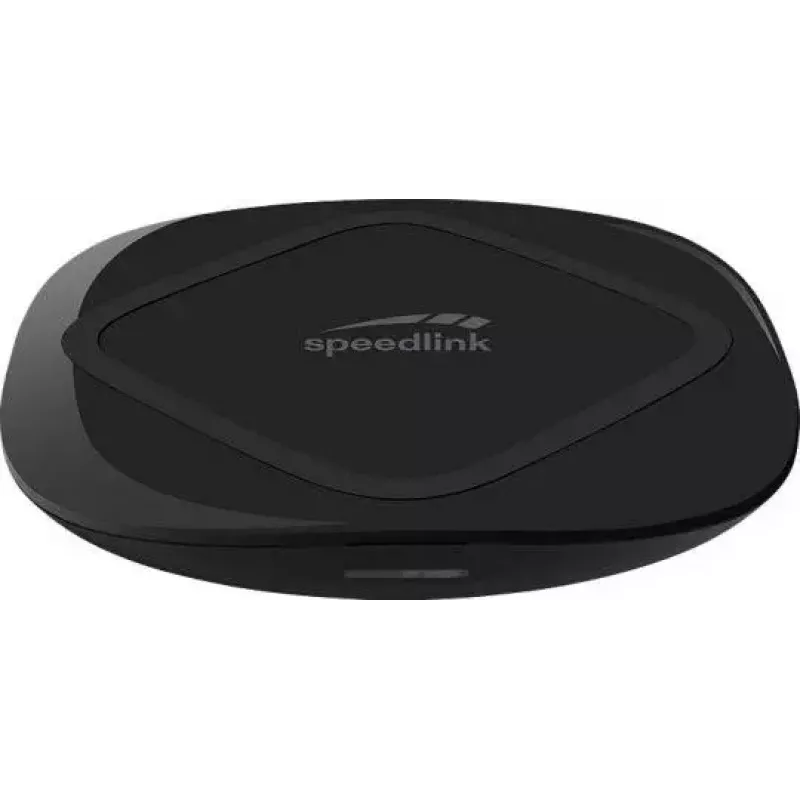 Kroviklis SPEEDLINK SL-690401-BK išmaniesiems telefonams, juodas, AC USB belaidis greitasis krovimas