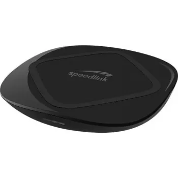 Kroviklis SPEEDLINK SL-690401-BK išmaniesiems telefonams, juodas, AC USB belaidis greitasis krovimas