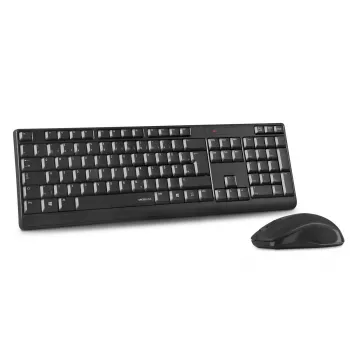 Klaviatūra ir pelė SPEEDLINK Niala Universal RF Wireless QWERTZ norvegiška juoda