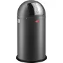 Šiukšlių dėžė Wesco Kickmaster Soft Graphite Matt 112769 pedalais valdomas plieninis kibiras 20–25 l