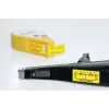 Hellermann Tyton QNPRUEFYPH-103-YE-103-YE geltoni vinilo lipdukai, 100 vnt.