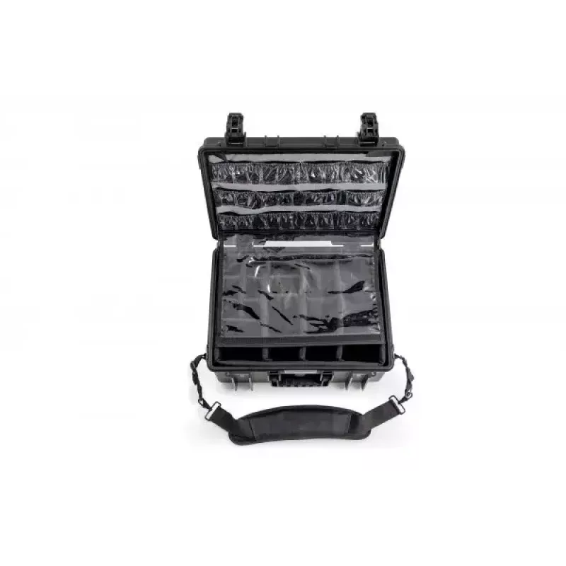 B&W Cases Type 6000 portfelis juodas polipropilenas 3,9 kg