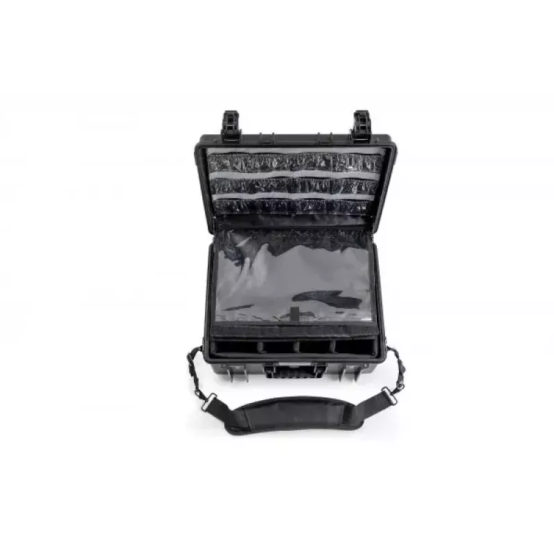 B&W Cases Type 6000 portfelis juodas polipropilenas 3,9 kg
