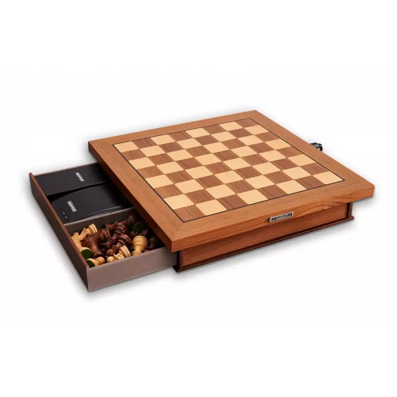 Šachmatų lenta Millennium M843 Desktop Single Piece Board 32x32 cm
