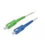 Skaidulinis optinis kabelis Synergy 21 S215619 1 m SC Baltas