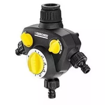 Mechaninis laistymo laikmatis Kärcher WT 2.000 juodas/geltonas