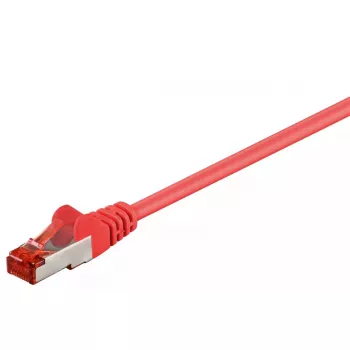 Goobay CAT 6 Patch Cable RJ-45 Cat6 0,25m Raudonas