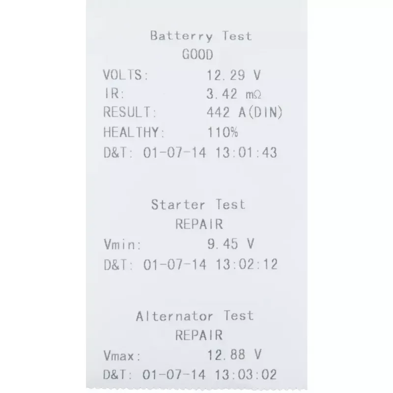 Akumuliatoriaus testeris KS Tools 550.1646 juodas mėlynas 1,5 kg