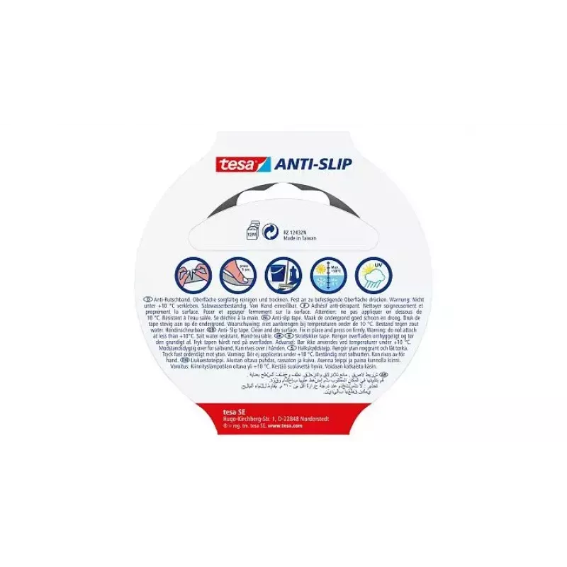 Lipnioji juosta TESA 55587-00000-11 Juoda 5 m