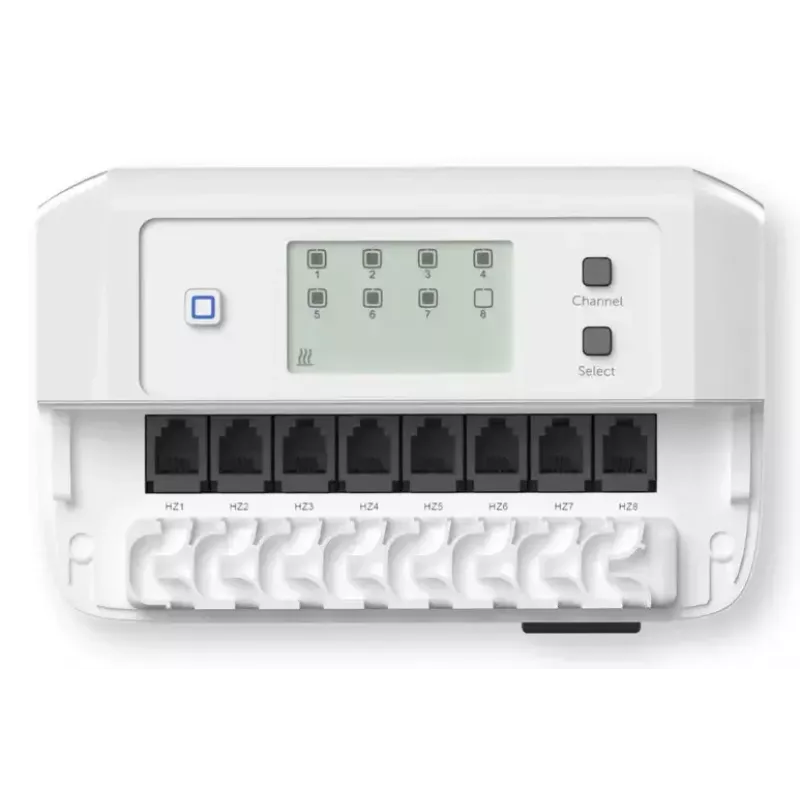 Grindinio šildymo reguliatorius 8 kanalų su pavaromis, eQ-3 Homematic IP, skaitmeninis termostatas (RF, AC 230 V)
