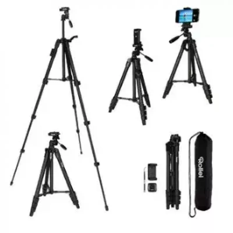 Tripod Rollei 22638 išmaniesiems telefonams / veiksmo kameroms 3 kojos Juoda