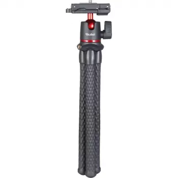 Tripod Rollei Monkey Pod 2, skirtas išmaniajam telefonui / skaitmeniniam fotoaparatui, juodas