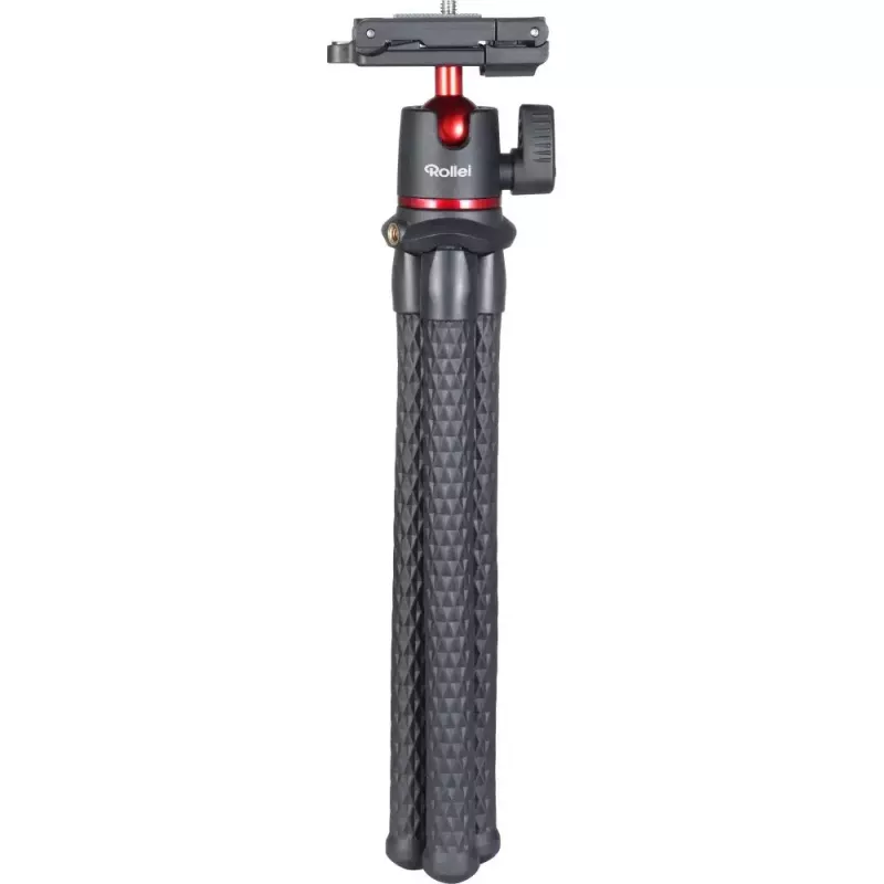 Tripod Rollei Monkey Pod 2, skirtas išmaniajam telefonui / skaitmeniniam fotoaparatui, juodas