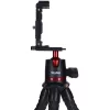 Tripod Rollei Monkey Pod 2, skirtas išmaniajam telefonui / skaitmeniniam fotoaparatui, juodas