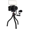 Tripod Rollei Monkey Pod 2, skirtas išmaniajam telefonui / skaitmeniniam fotoaparatui, juodas