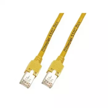 Tinklo kabelis EFB Elektronik K8702.0,50 RJ-45 Cat5e 0,5 m geltonas