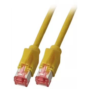 Tinklo kabelis EFB Elektronik K8708GE.5 RJ-45 Cat6a 5 m geltonas