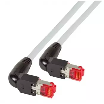 Tinklo kabelis EFB Elektronik K4137GR.15 RJ-45 Cat6a 15m Pilka