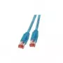 Tinklo kabelis EFB Elektronik 10m RJ-45 Cat6a mėlynas