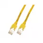 Tinklo kabelis EFB Elektronik K8075.7,5 RJ-45 Cat5e 7,5 m geltonas