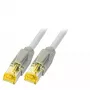 Tinklo kabelis EFB Elektronik K8580GR.0,50 RJ-45 Cat6a 0,5 m pilkas