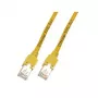 Tinklo kabelis EFB Elektronik RJ45 S/UTP Cat5e RJ-45 RJ-45 1,5 m geltonas
