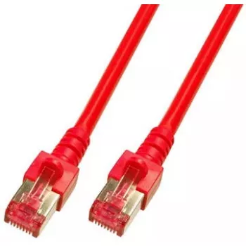 Tinklo kabelis EFB Elektronik 10m RJ-45 Cat6 Raudonas