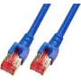 Tinklo kabelis EFB Elektronik 30m RJ-45 Cat6 Mėlynas