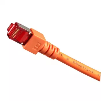 Tinklo kabelis EFB Elektronik K5516.25 RJ-45 Cat6 25 m Oranžinis
