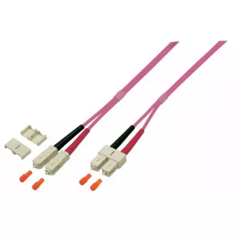 Skaidulinis optinis kabelis EFB Elektronik O0318.0,5 0,5 m OM4 SC/SC
